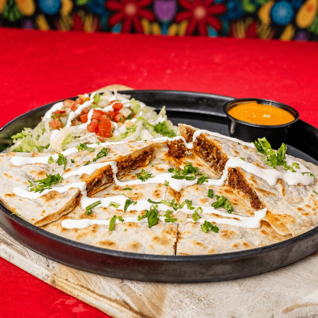 Barbacoa Quesadilla.