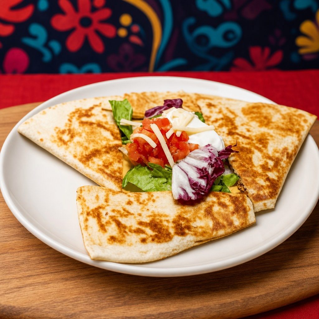 Carne Asada Mild Quesadilla.
