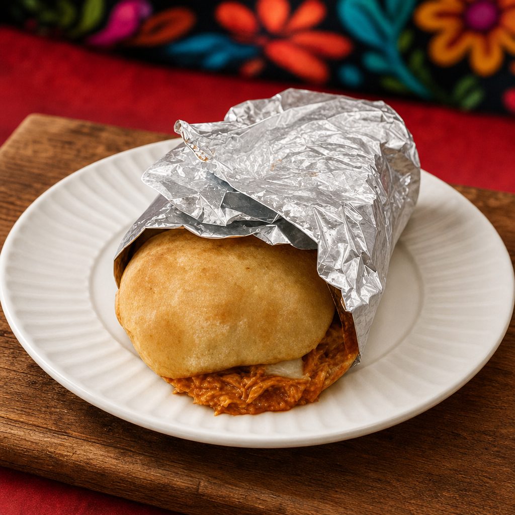 Tinga Chicken Torta.