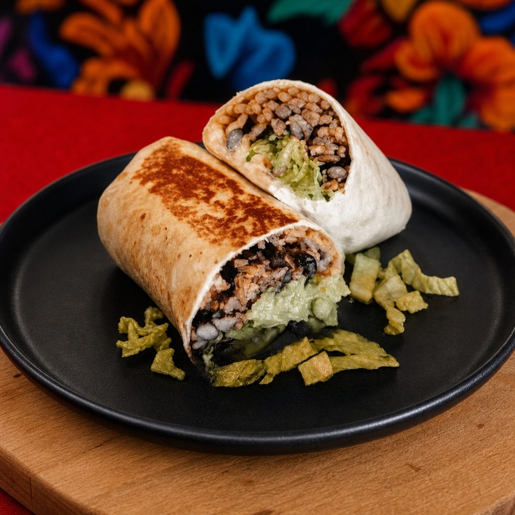 Carne Asada Mild Burrito.