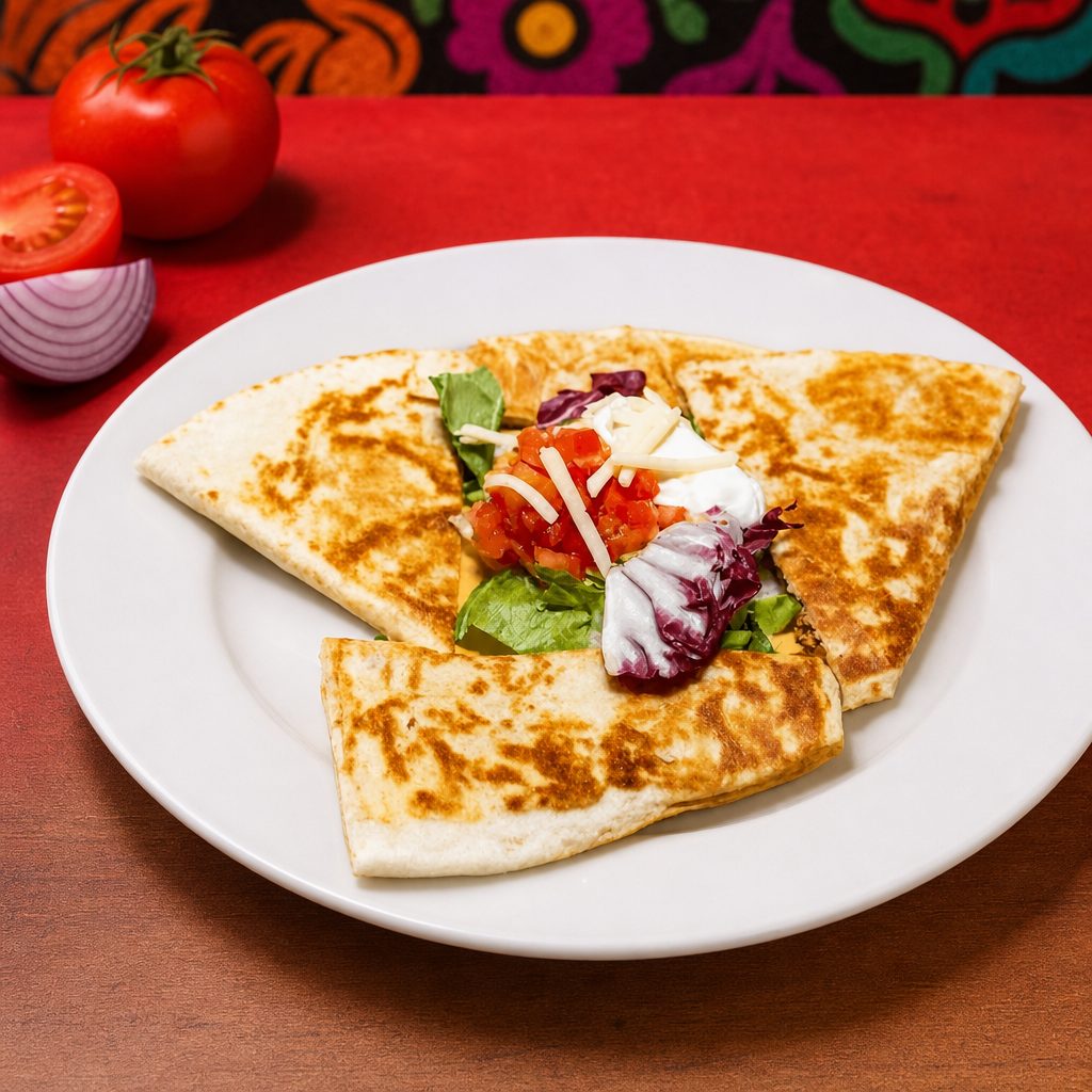 Al Pastor Quesadilla.
