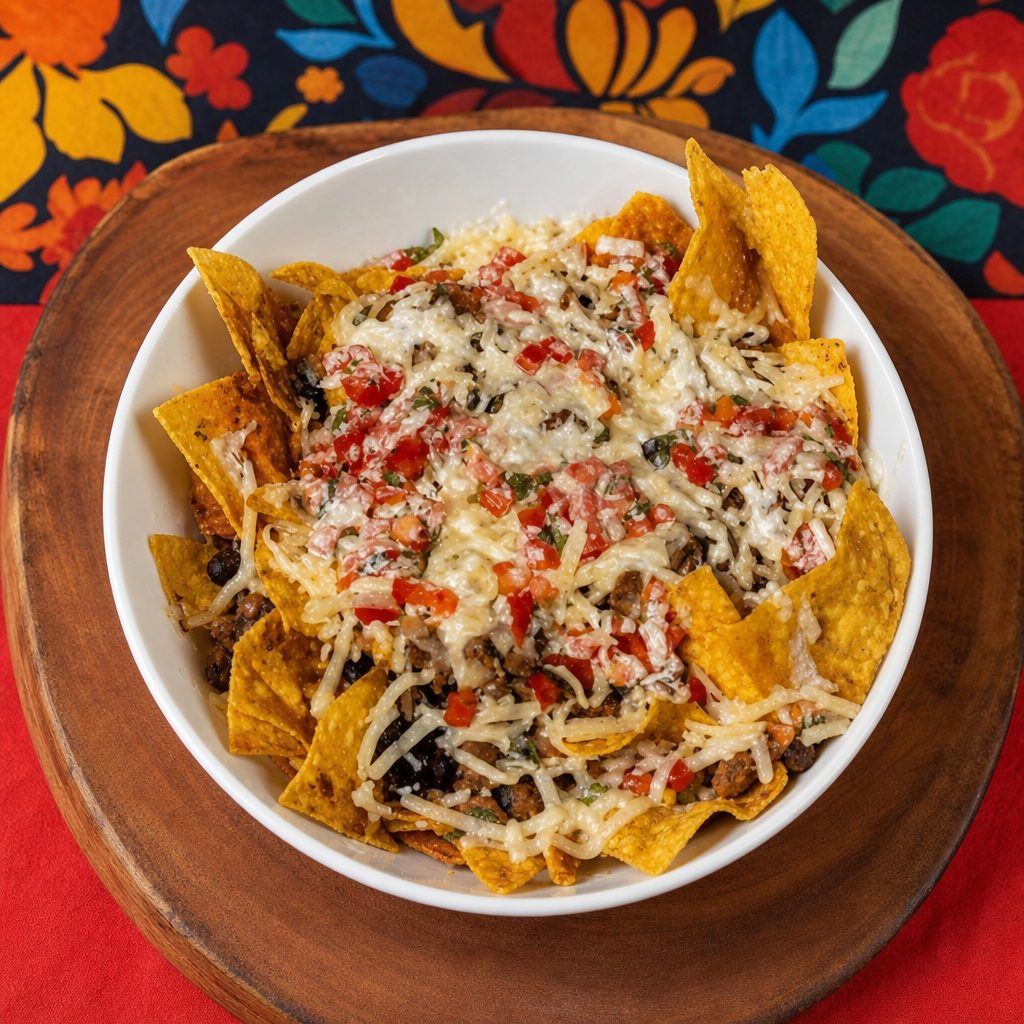 Steak Fajita Nachos.