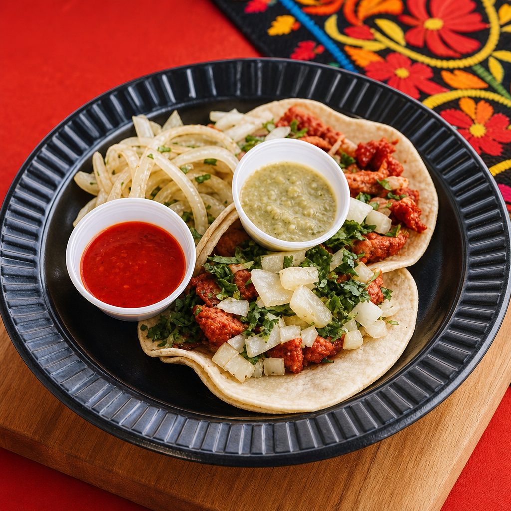 Rice and Beans Taco.