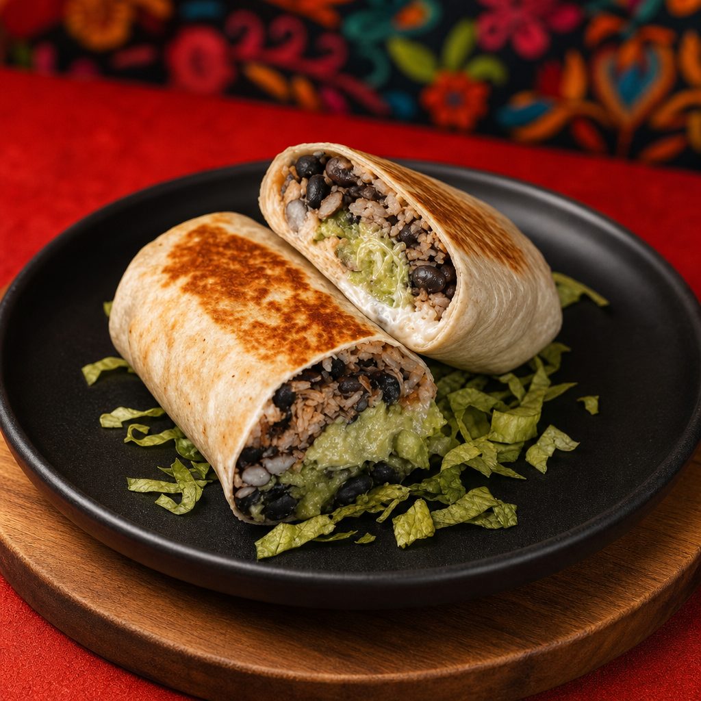 Steak Fajita Burrito.