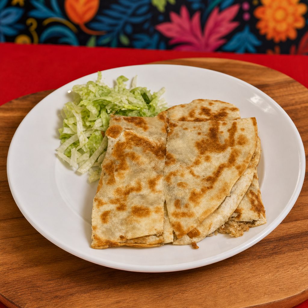 Grilled Chicken Quesadilla.