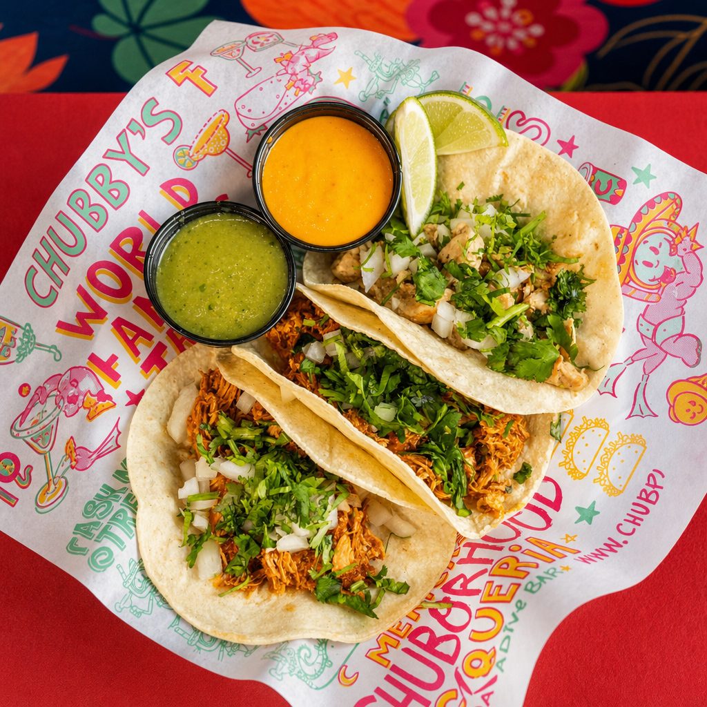 Tinga Chicken Taco.