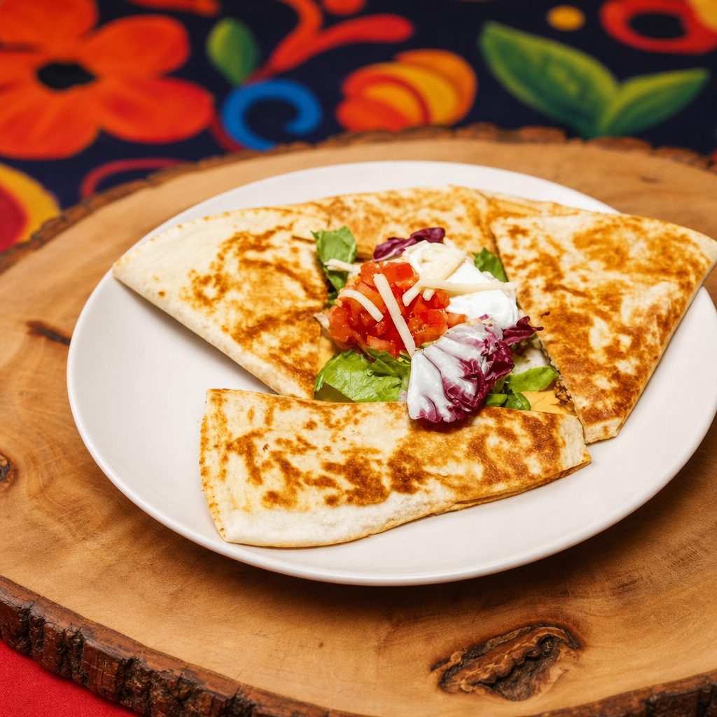 Chorizo Quesadilla.