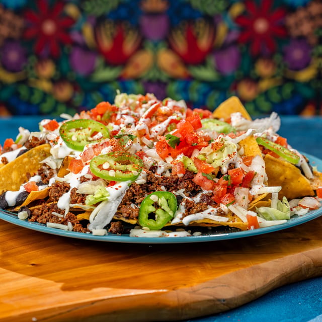 Chorizo Nachos.