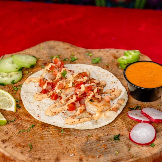 Grilled Shrimp Taco.