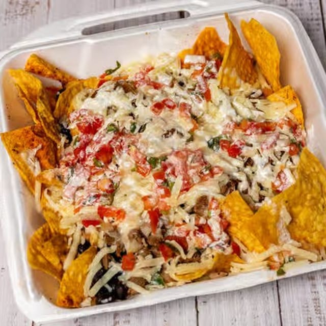 Steak Fajita Nachos.