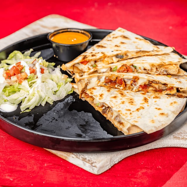 Portobello Quesadilla.