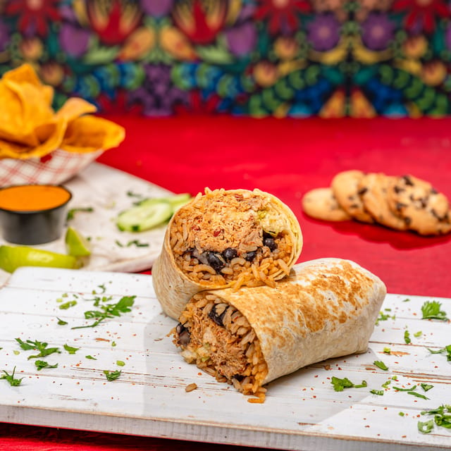 Regular Burrito Boxed Lunch.