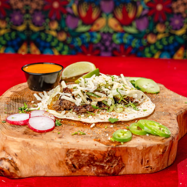 Steak Fajita Taco.