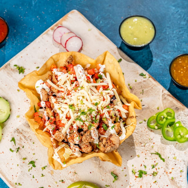 Chicken Fajita Salad.