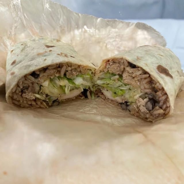 Grilled Chicken Burrito.