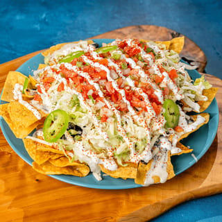 No Meat Nachos
