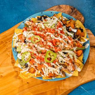 Sweet Potato & Black Beans Nachos