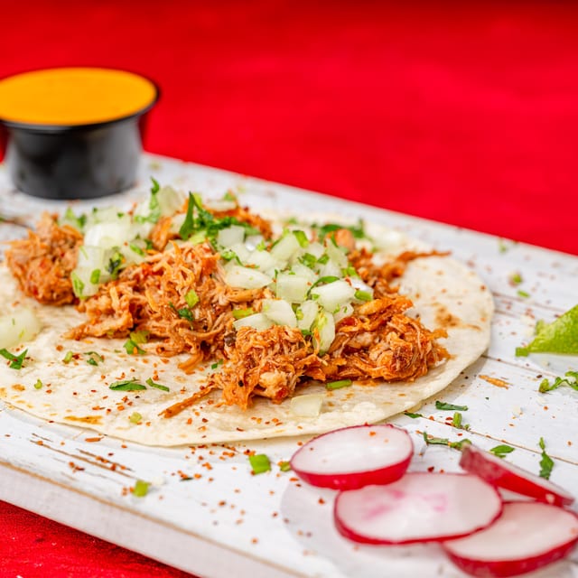 Tinga Chicken Taco.