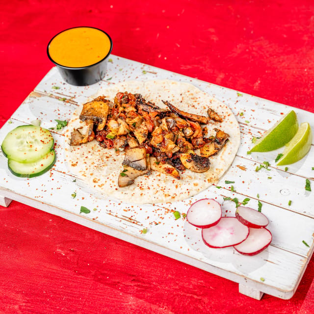 Portobello Mushroom Taco.