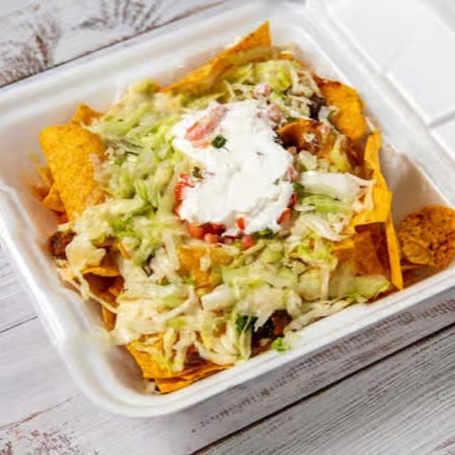 Chorizo Nachos.