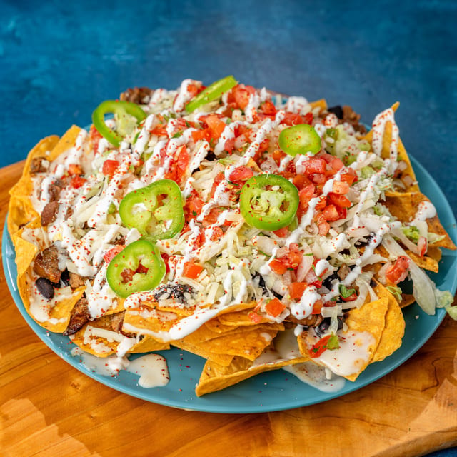 Barbacoa Nachos.