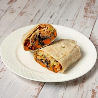 Sweet Potato & Black Bean Burrito