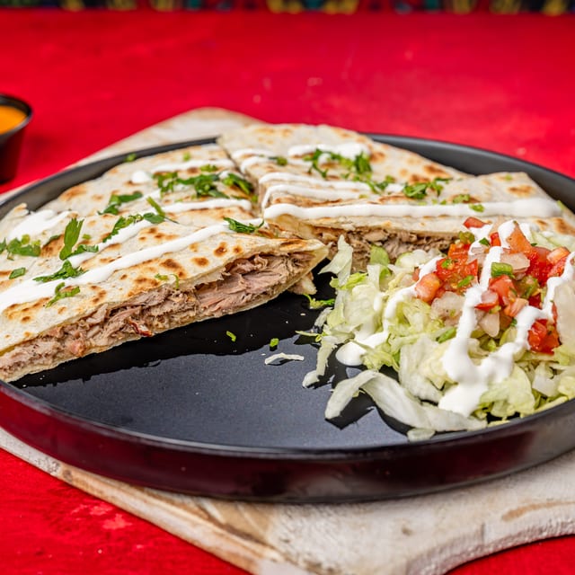 Barbacoa Quesadilla.