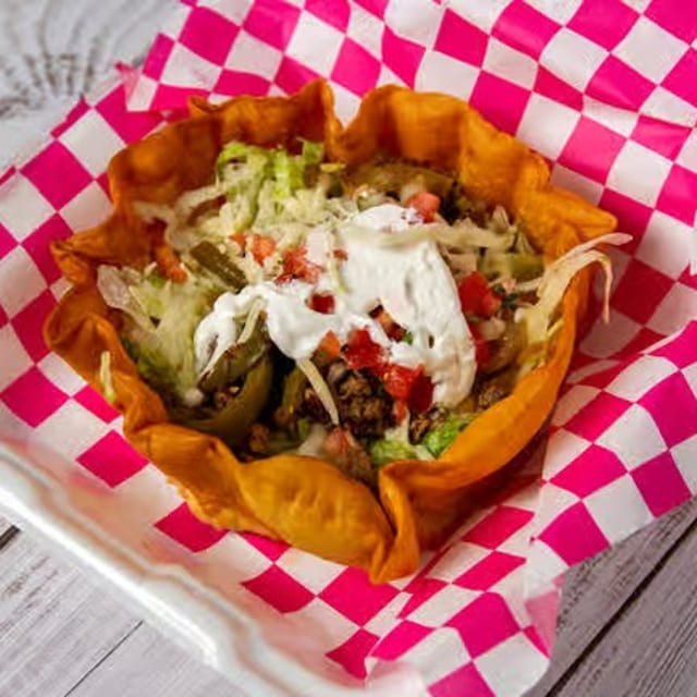 Steak Fajita Salad.