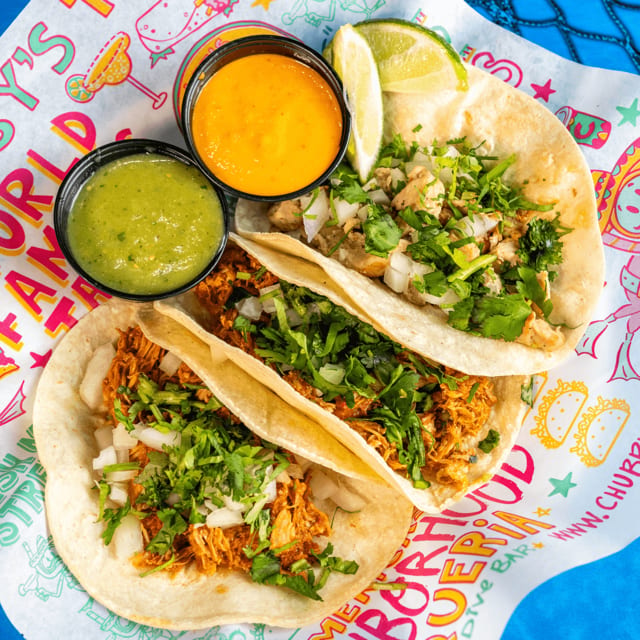 Tinga Chicken Taco.