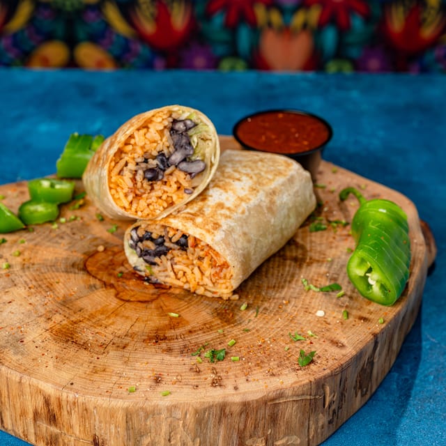 No Meat Burrito.