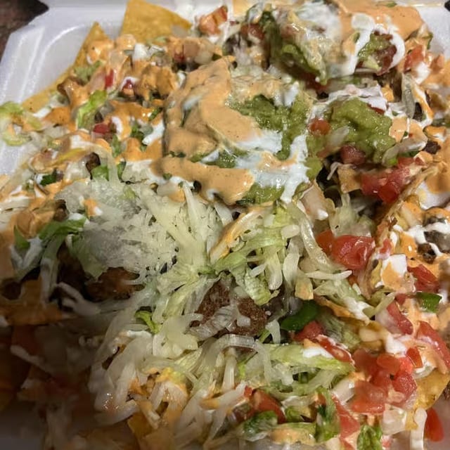 Al Pastor Nachos.