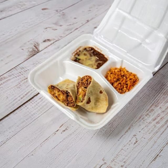 Kid's Burrito Meal.