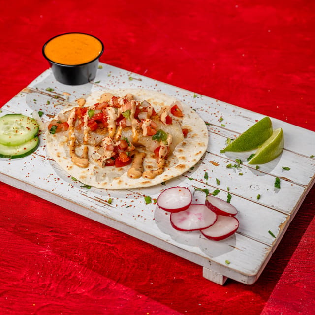Grilled Fish Taco.