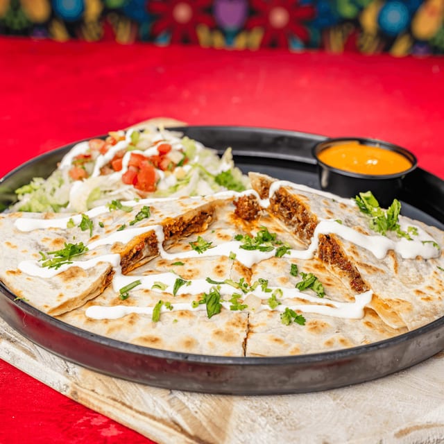 Barbacoa Quesadilla.