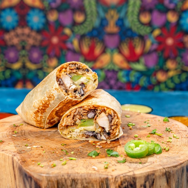 Grilled Chicken Burrito.