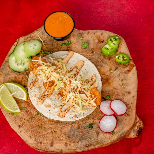 Fried Fish Taco.
