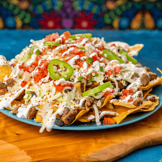 Carne Asada Spicy Nachos