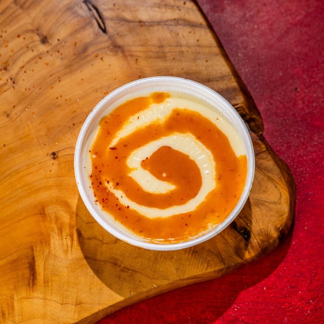 Spicy Queso.