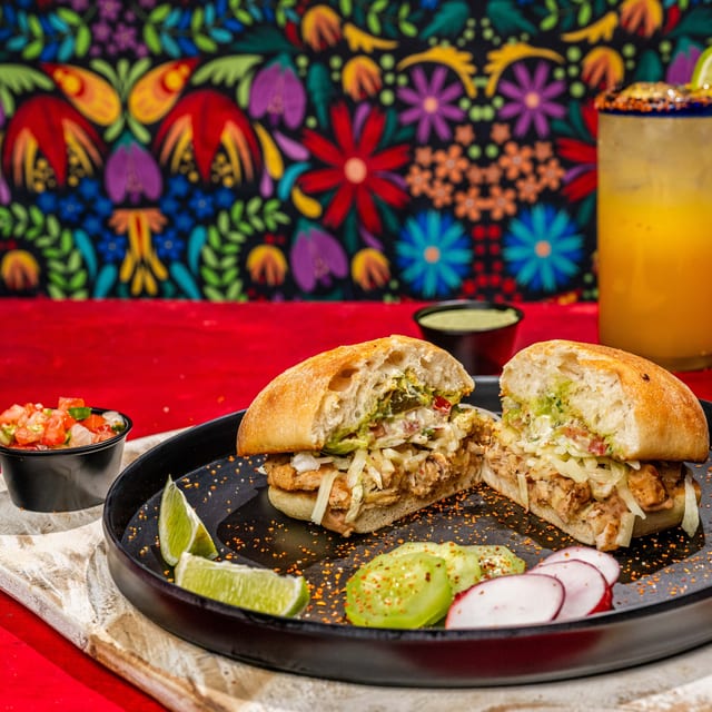 Carne Asada Spicy Torta.