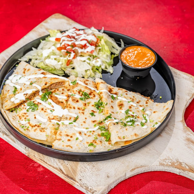 Al Pastor Quesadilla.