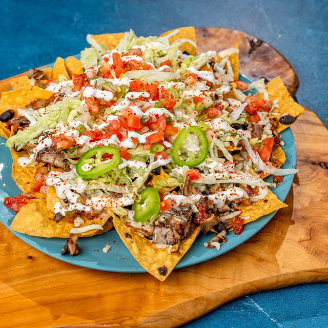 Portobello Nachos.