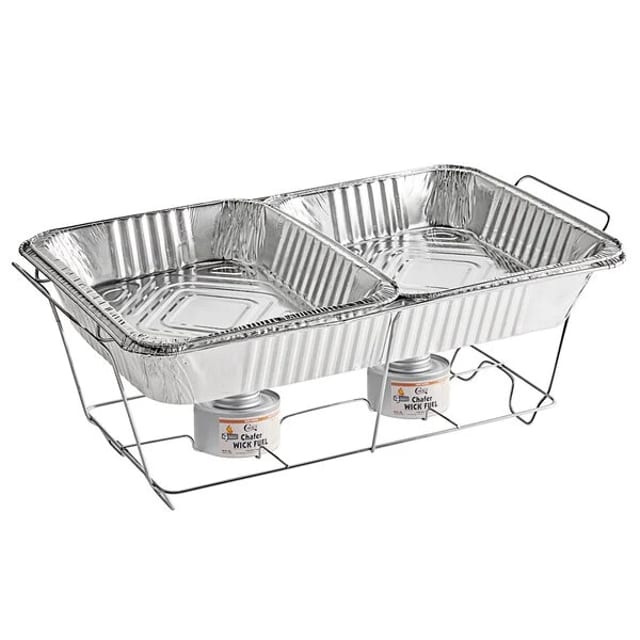Disposable Chafing Dish.