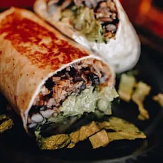 Portobello Mushroom Burrito