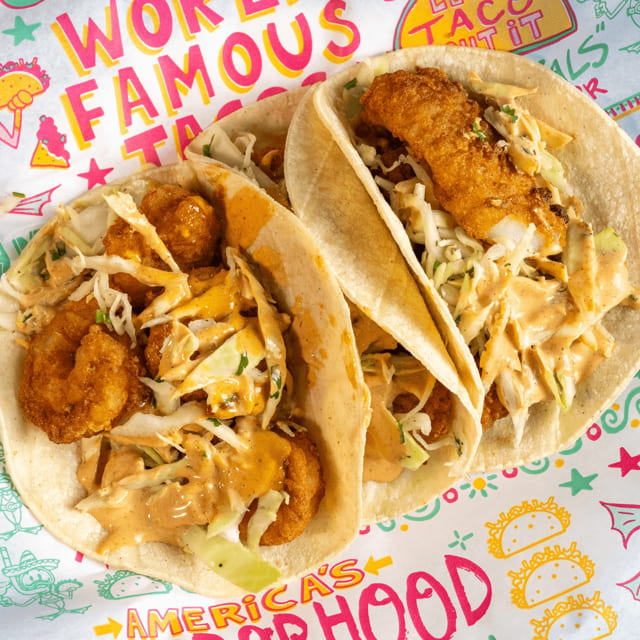 Fried Shrimp Taco.