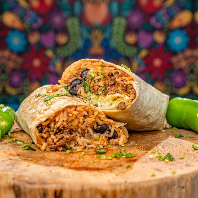 Al Pastor Burrito.
