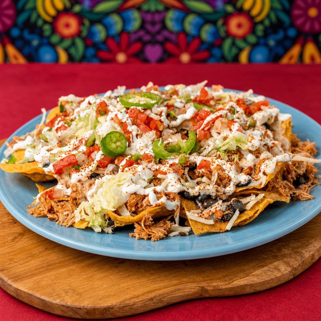 Carnitas Nachos.