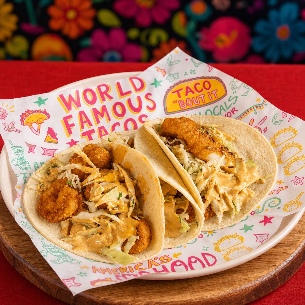 Grilled Shrimp Taco.