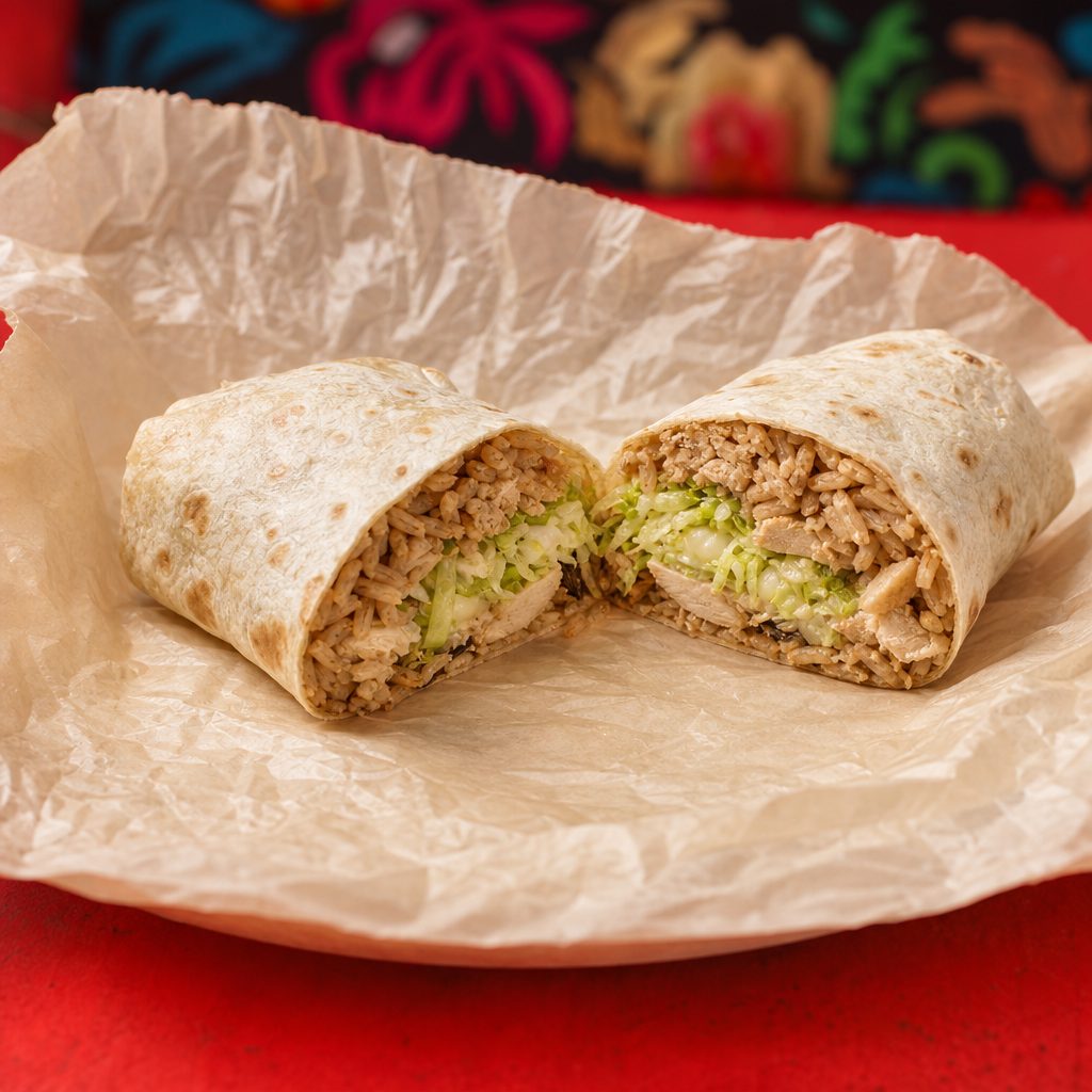 Grilled Chicken Burrito.
