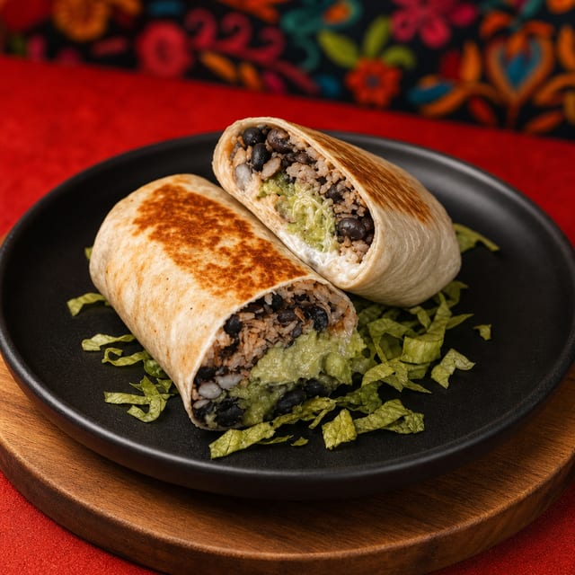 Steak Fajita Burrito.