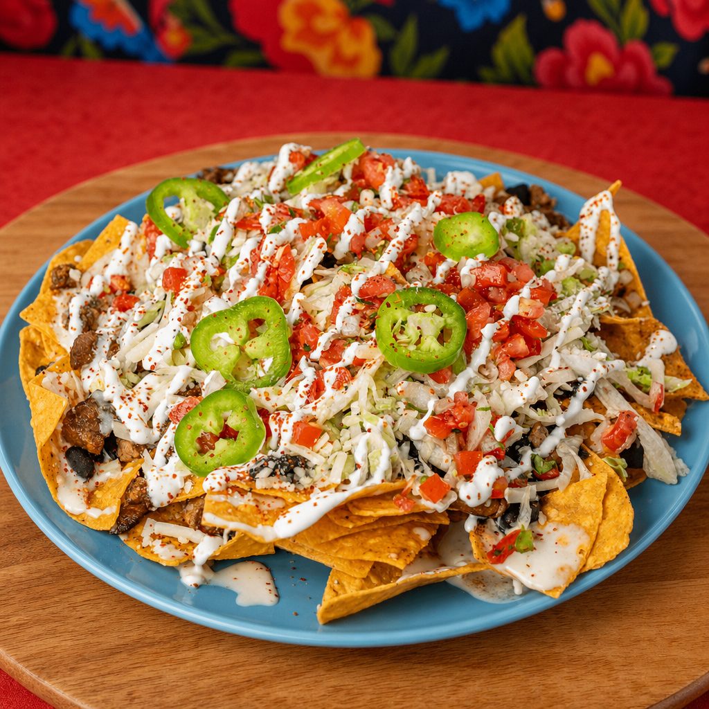 Barbacoa Nachos.